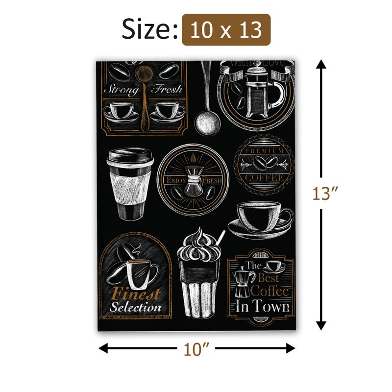 Pro Supply Global 10x13 (100) Coffee Bean Coffee Shop Designer Poly Mailers Waterproof Self Sealing Tear Resistant Polymailers Shipping Envelopes Premium Printed Bags For Small Businesses - Image 3
